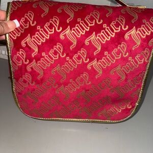 Juicy Couture Red makeup  Bag